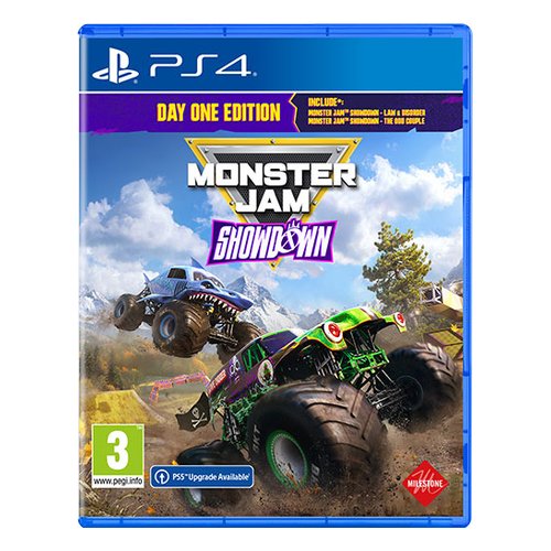foto del prodotto videogioco milestone 1144363 playstation 4 monster jam showdown day on