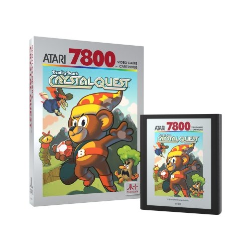 foto del prodotto videogioco retro games ltd 1145027 atari bentley bears crystal quest