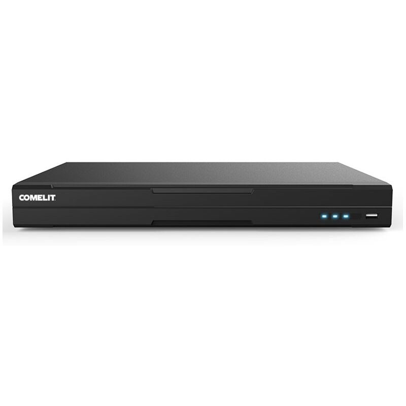 foto del prodotto videoregistratore di rete nvr comelit 16 canali 4k poe hdd 2tb ipnvr016n08pa