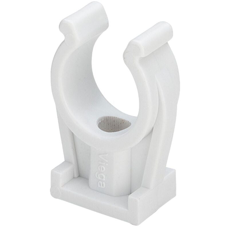 foto del prodotto viega 94826c1 clip semplice in plastica 15mm 100070