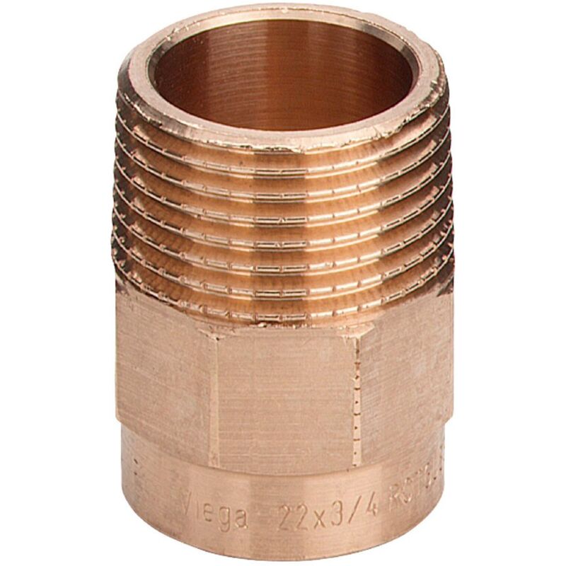 foto del prodotto viega manicotto bronzo fm 22 3 4 estremit a saldare femmina, filettatura r 100322