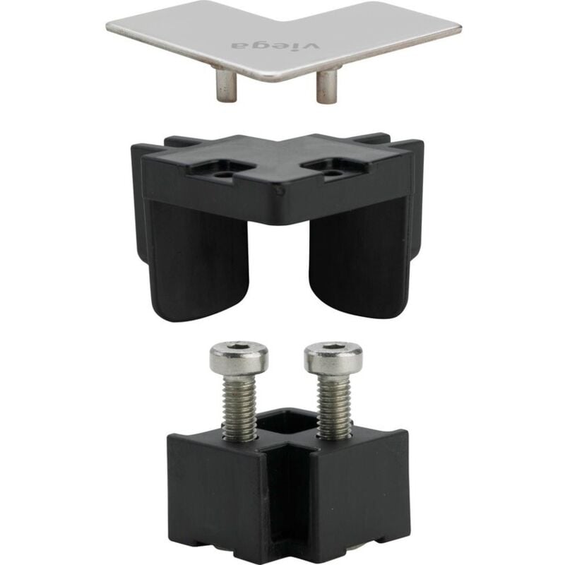 foto del prodotto viega - set accessori 90 advantix vario finituira acciaio lucido