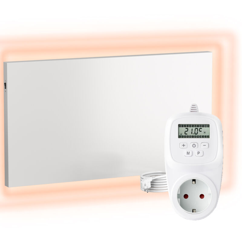 foto del prodotto viesta pannello riscaldante a infrarossi con termostato incl.termostato th12 radiatore a infrarossi riscaldamento a infrarossi con tecnologia