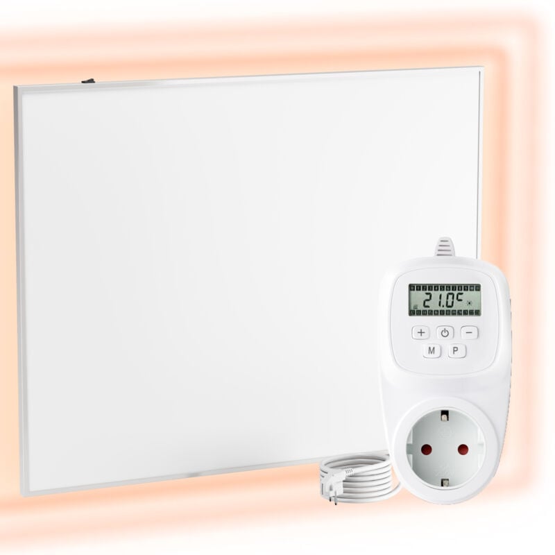 foto del prodotto viesta pannello riscaldante a infrarossi con termostato incl.termostato th12 radiatore a infrarossi riscaldamento a infrarossi con tecnologia