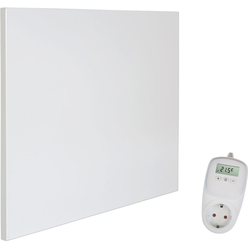 foto del prodotto viesta riscaldamento a infrarossi da parete con termostato incl. th10 termostato radiatore da parete riscaldamento a infrarossi carbon