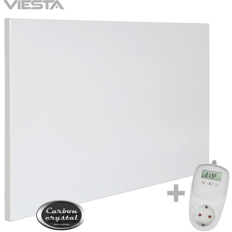 foto del prodotto viesta riscaldamento a infrarossi da parete con termostato incl. th10 termostato radiatore da parete riscaldamento a infrarossi carbon