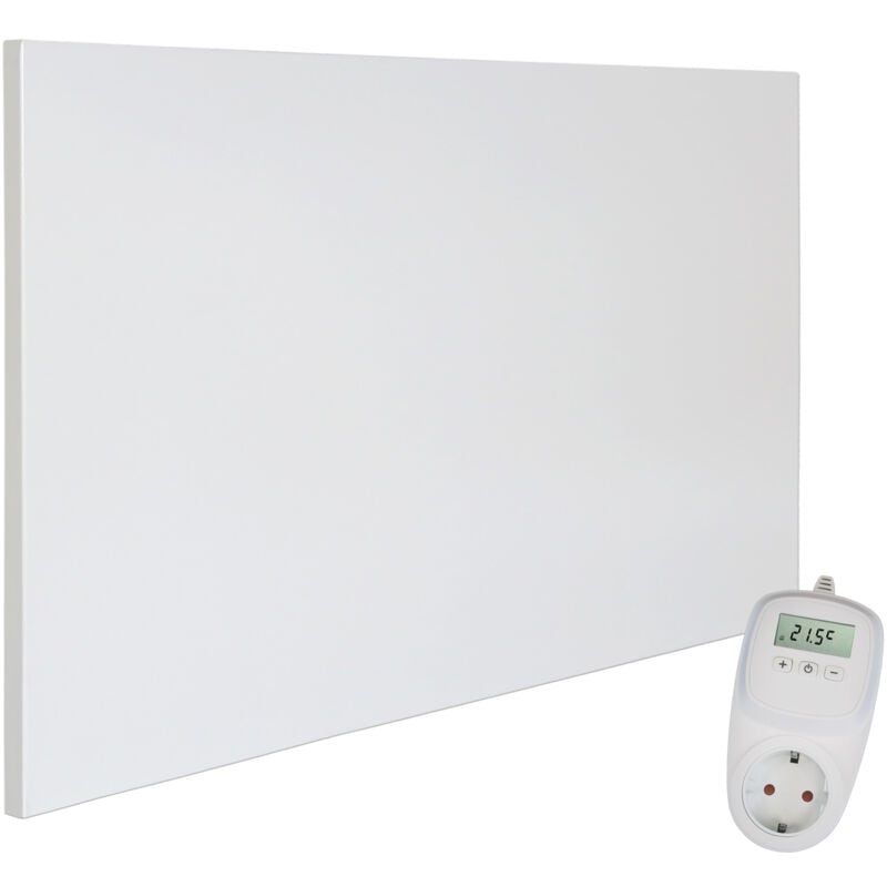 foto del prodotto viesta riscaldamento a infrarossi da parete con termostato incl. th10 termostato radiatore da parete riscaldamento a infrarossi carbon