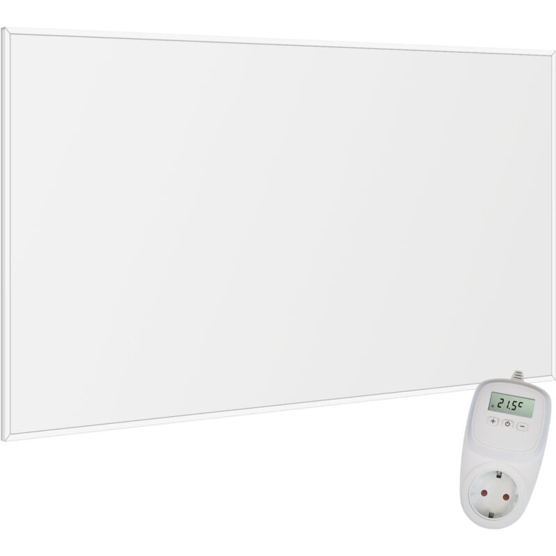 foto del prodotto viesta riscaldamento a infrarossi da parete con termostato incl. th10 termostato radiatore da parete riscaldamento a infrarossi carbon