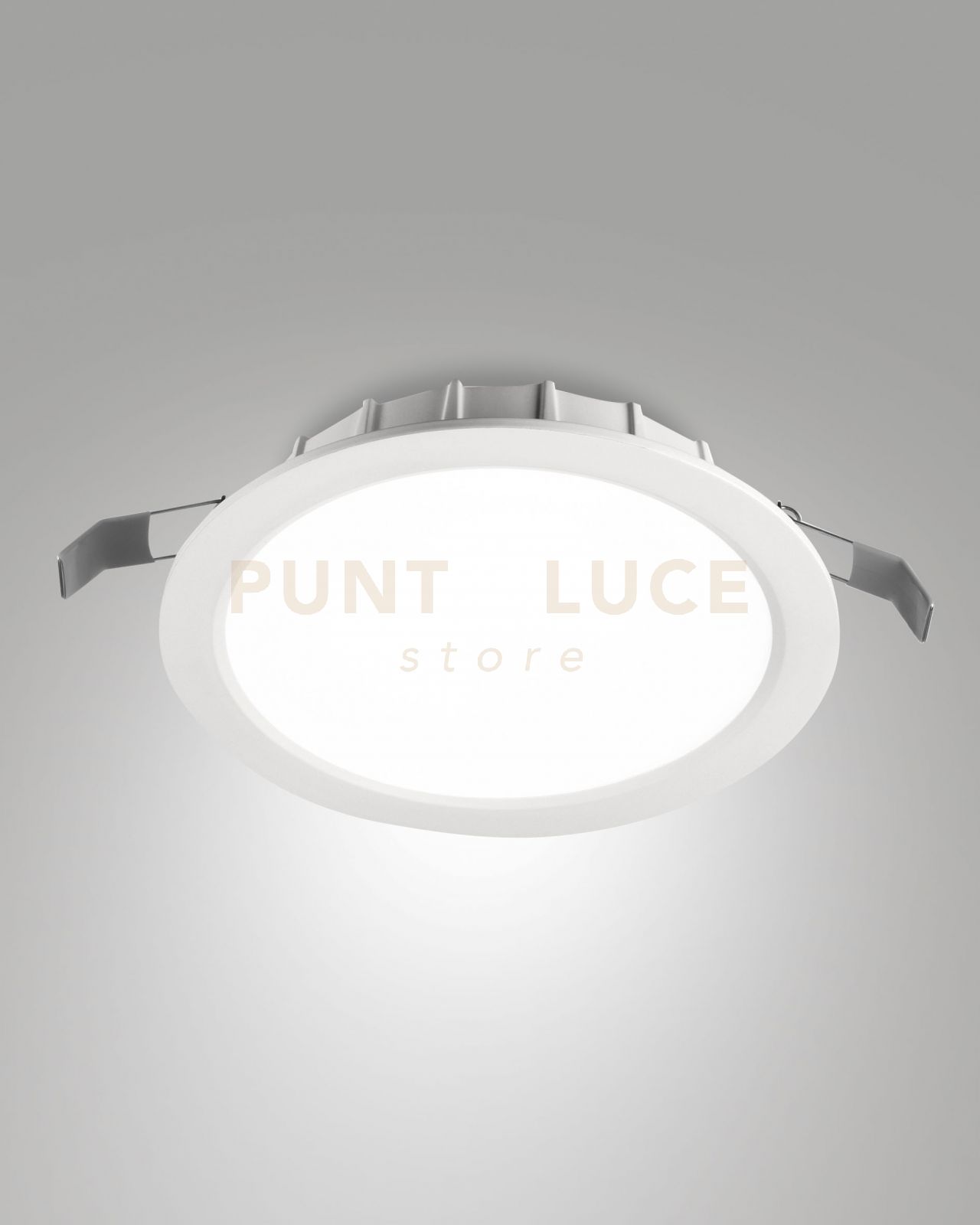 foto del prodotto vieste faretto incasso 20w 3000k 2300lm bianco dimmerabile 0 10v push