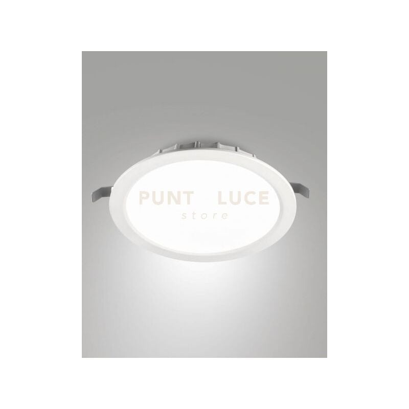 foto del prodotto vieste faretto incasso 30w 4000k 3650lm bianco d.24cm dimmerabile dali push