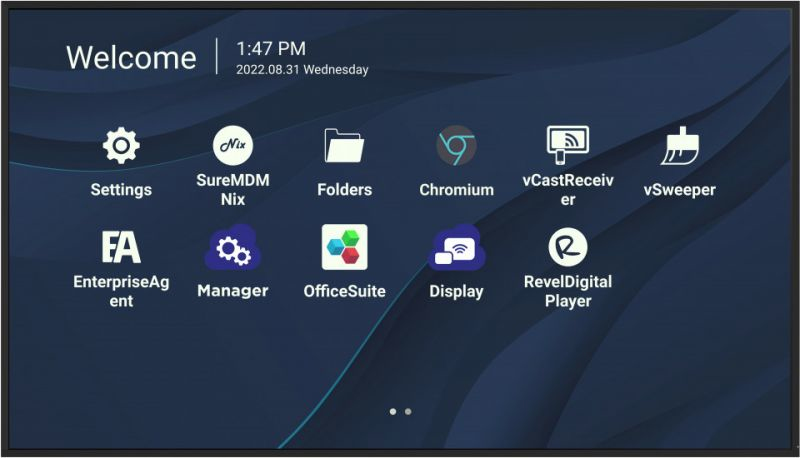 foto del prodotto viewsonic cde7530 visualizzatore di messaggi 190,5 cm 75 wi fi 450 cd m 4k ultra hd nero processore integrato android 11