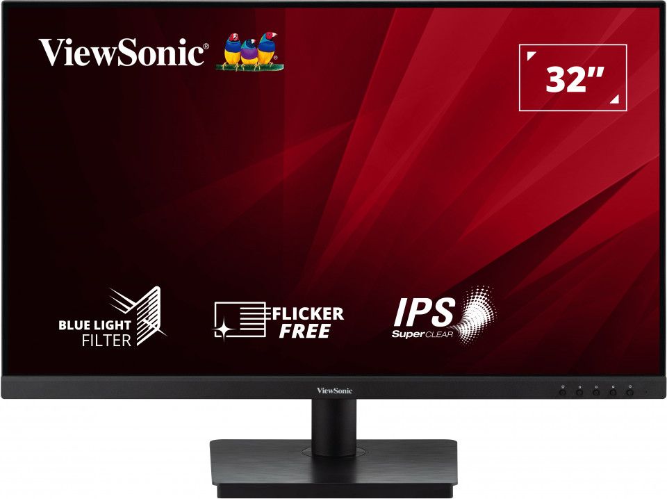 foto del prodotto viewsonic va va3209 mh monitor pc 81,3 cm 32 1920 x 1080 pixel full hd nero