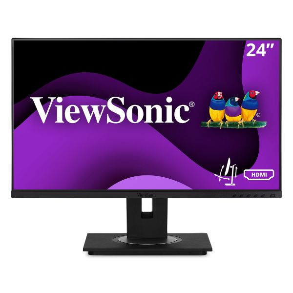 foto del prodotto viewsonic vg series vg2448a 2 monitor pc 60,5 cm 23.8 1920 x 1080 pixel full hd led nero