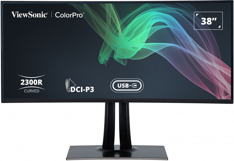 foto del prodotto viewsonic vp3881a monitor pc 96,5 cm 38 3840 x 1600 pixel quad hd led nero