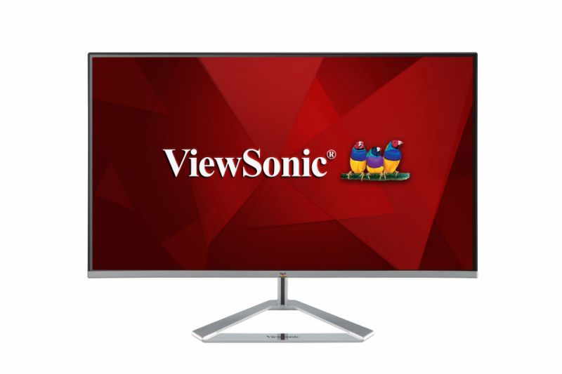 foto del prodotto viewsonic vx series vx2476 smh led display 60,5 cm 23.8 1920 x 1080 pixel full hd nero, argento