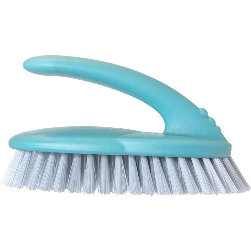 foto del prodotto vigar 783 spazzola multifunzione con manico ergonomico e setole dure, in polipropilene, blu, 16 x 7 x 9 cm