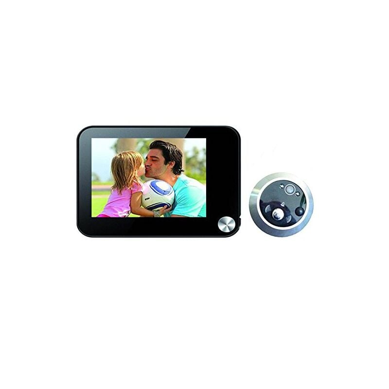 foto del prodotto vigor 24615 35 spioncini per porte modello digitale r 120 , 3.5 pollici