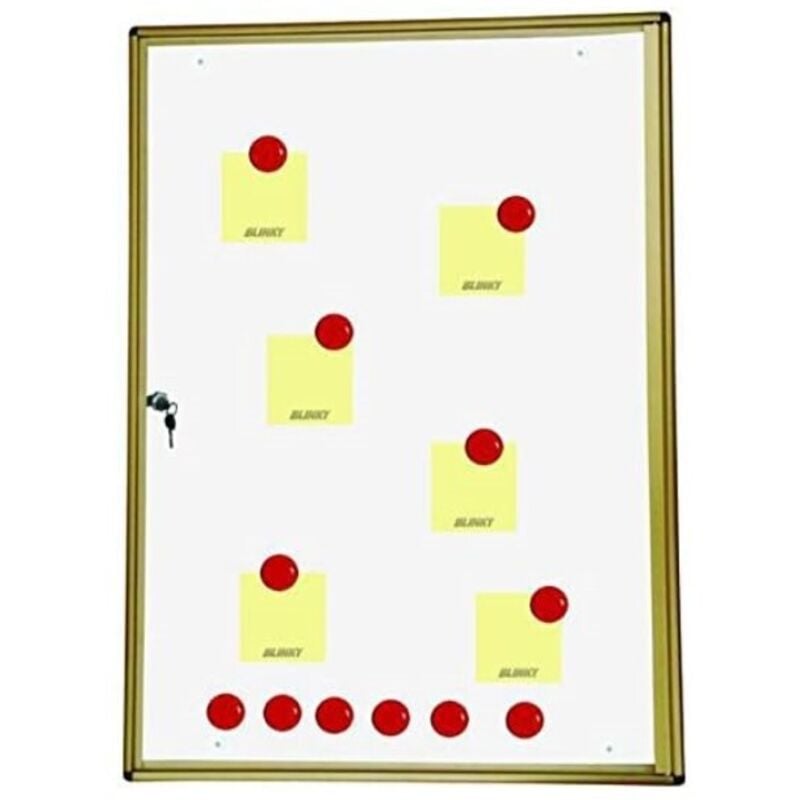 foto del prodotto vigor bacheca per esposizione avvisi 73x55x4cm