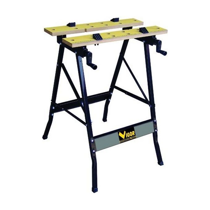 foto del prodotto vigor banco da lavoro in acciaio richiudibile vbl 100 56x62x76 cm