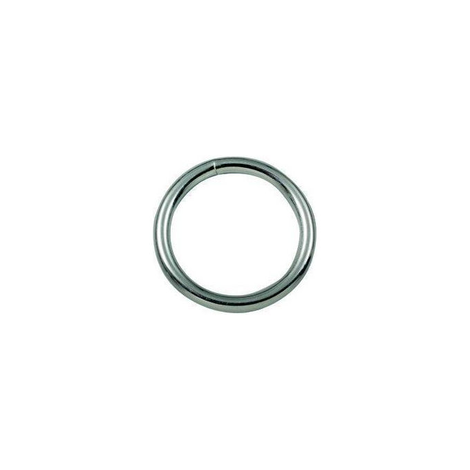 foto del prodotto vigor blinky anelli saldati zinco cromati 50 pezzi filo 6mm foro 40mm