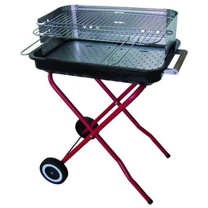 foto del prodotto vigor blinky barbecue sunny 56 56x36 cm con ruote