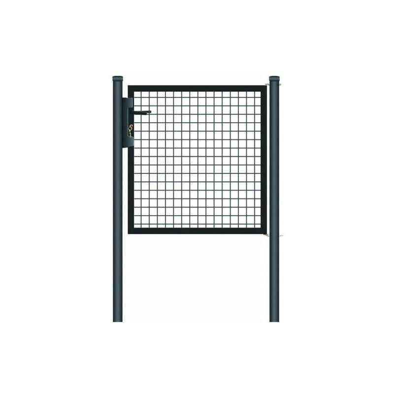 foto del prodotto vigor blinky cancello strong pedonale antracite 100x145cm