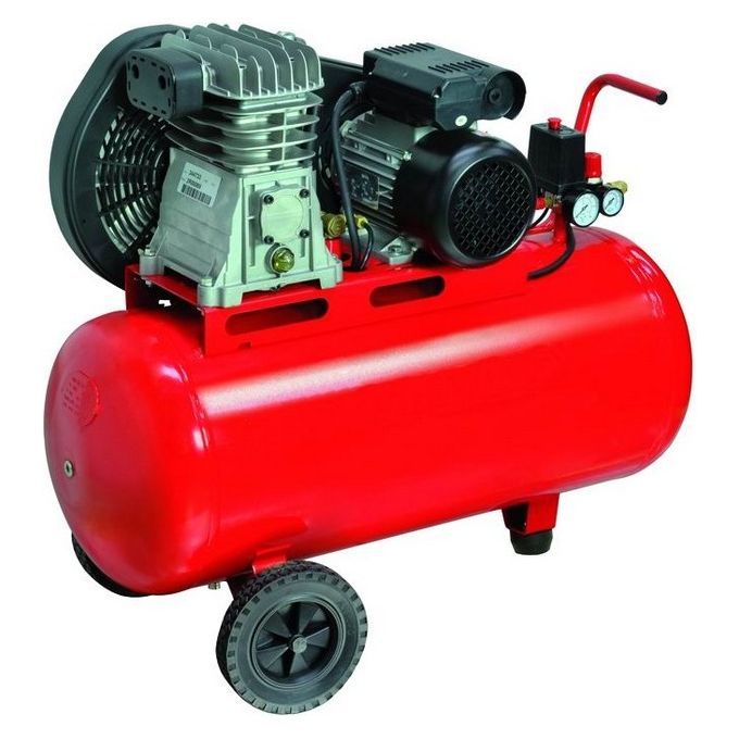 foto del prodotto vigor blinky compressori 220v 2 cilindri cinghia 2hp capacita 50 litri per fai da te nel settore brico e giardino