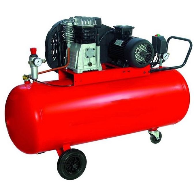 foto del prodotto vigor blinky compressori 380v 2 cilindri cinghia 3hp capacita 200 litri ideale per uso professionale e hobbistico