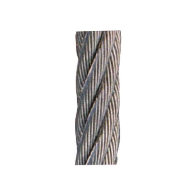foto del prodotto vigor blinky funi acciaio inox 49 fili aisi 316 100mt diametro 3mm