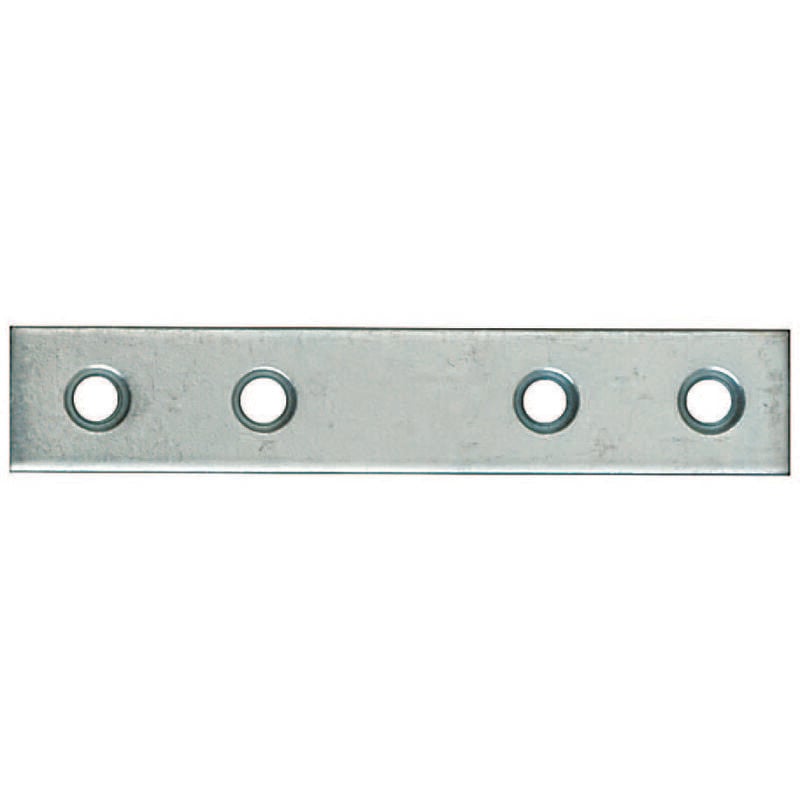 foto del prodotto vigor blinky lastrina dritta 4 fori acciaio zincato mm.200x15