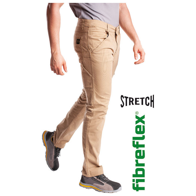 foto del prodotto vigor blinky pantaloni rica lewis jeans carp53 cotone beige taglia 58