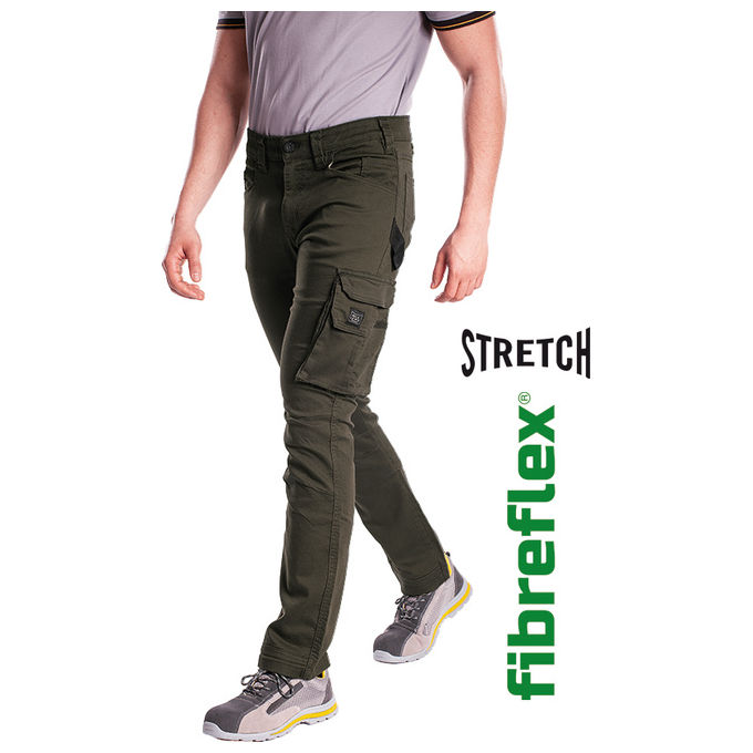 foto del prodotto vigor blinky pantaloni rica lewis jeans jobc1 tasconi cotone verde taglia 58