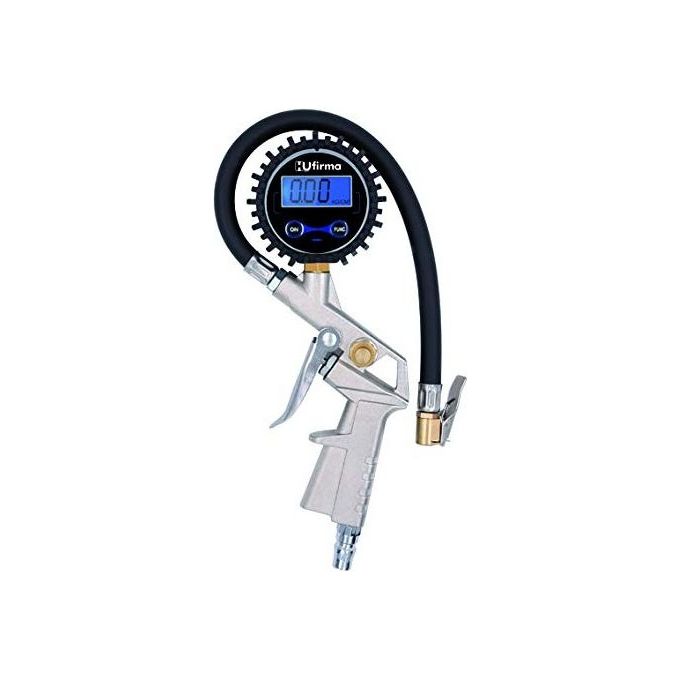 foto del prodotto vigor blinky pistola per gonfiaggio con manometro digitale attacco rapido