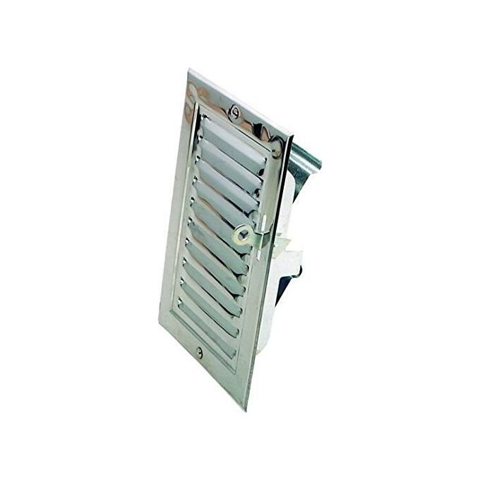 foto del prodotto vigor blinky portine ventilazione inox con tapparella 37 120x190mm