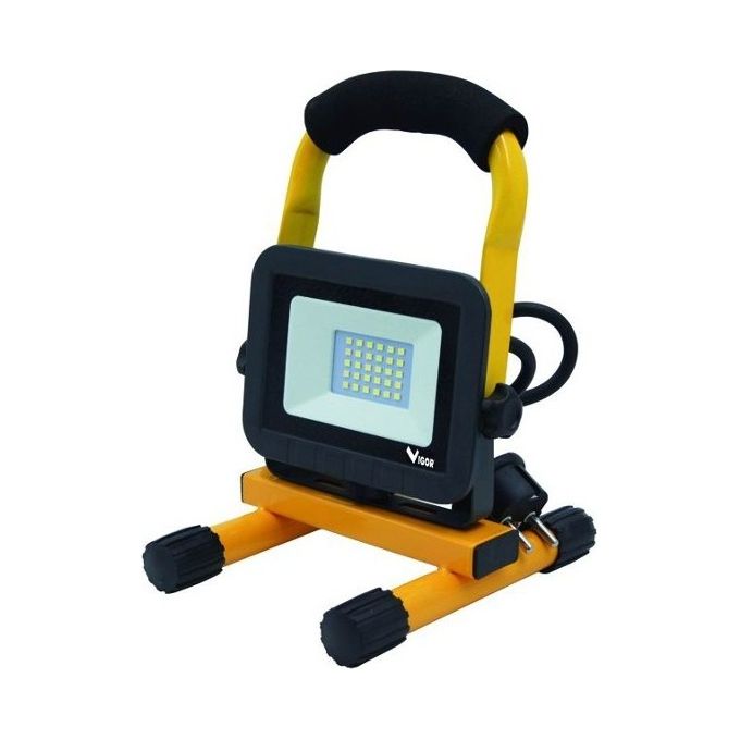 foto del prodotto vigor blinky proiettori led worky 20 supporto cavo e spina 20w 1500lm