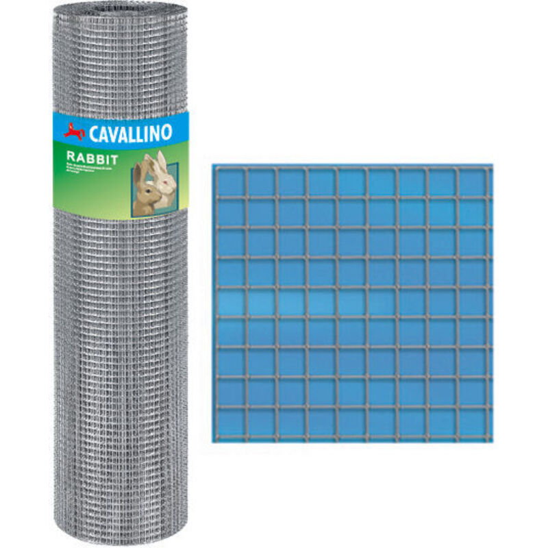 foto del prodotto vigor-blinky rete cavallino rabbit zincata 6.3x6x3 f0.55 10mt altezza 50cm