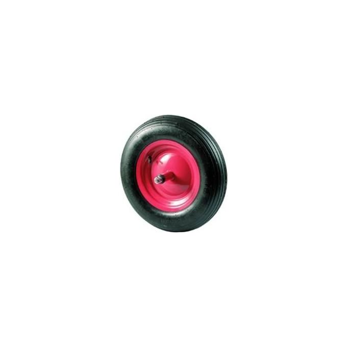 foto del prodotto vigor blinky ruote per carriole perno corto 17cm piena