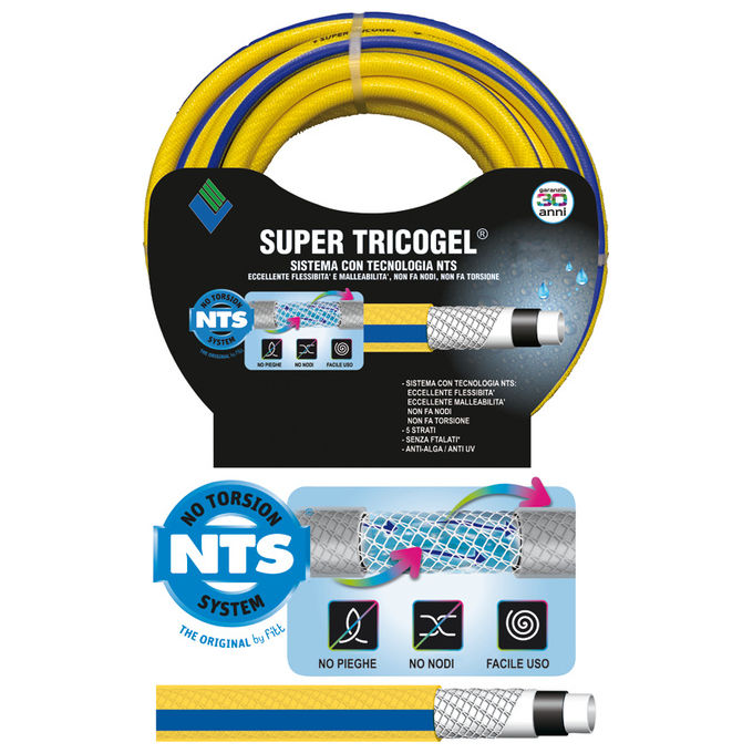 foto del prodotto vigor blinky tubo super tricogel nts 5 strati magliato 25mt 1 2