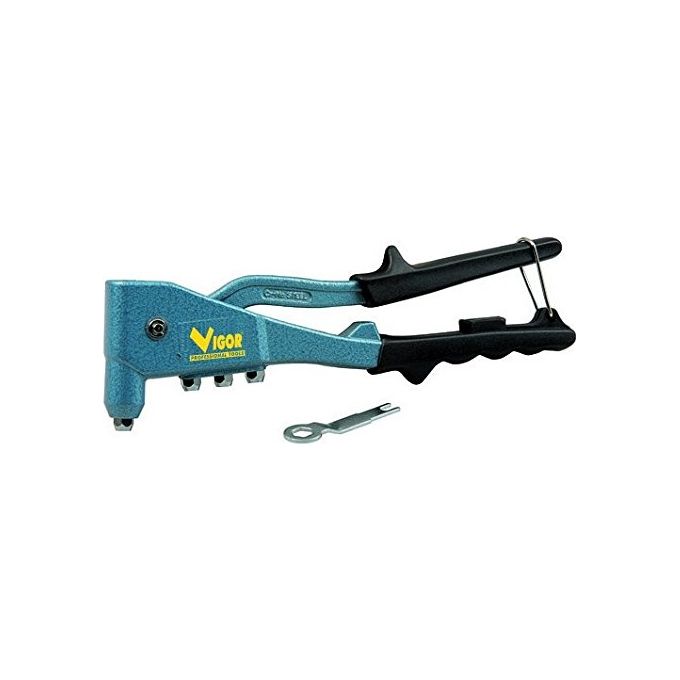 foto del prodotto vigor blinky vigor rivettatrice a due mani v r33 manici lunghi 3.2 6.4mm