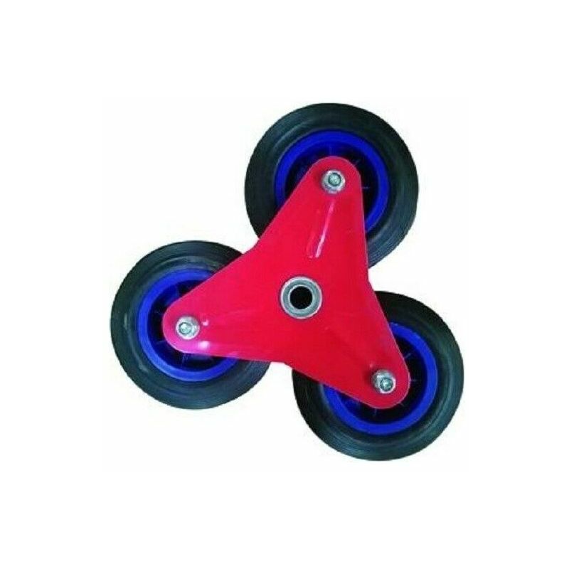 foto del prodotto vigor blinky vigor ruote per carrello piene serie 3 pezzi 152mm f20 su rulli