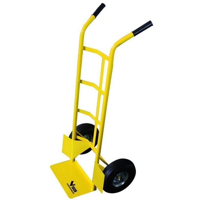 foto del prodotto vigor carrello portacasse cuscinetti pneumatic