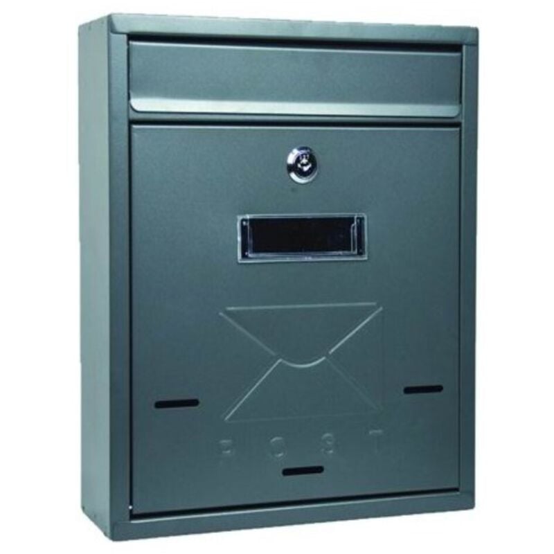 foto del prodotto vigor cassetta per lettere tay antracite 26x9x31cm