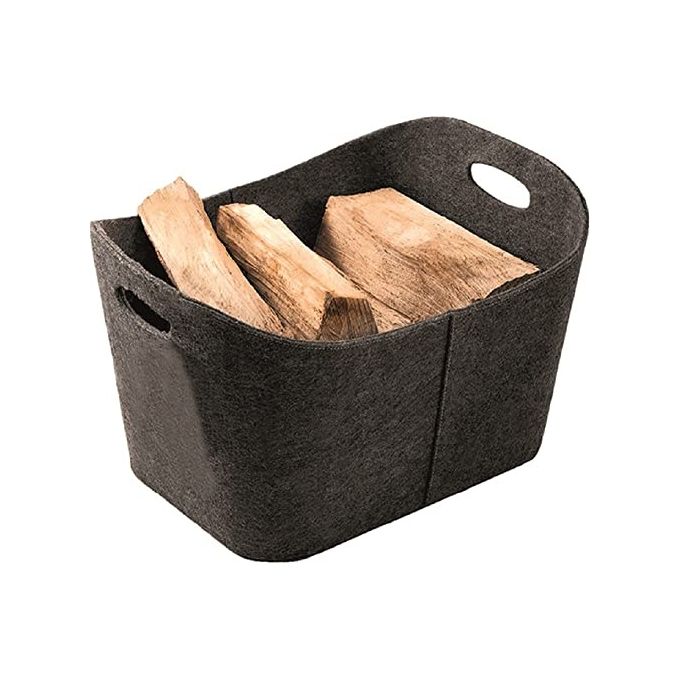 foto del prodotto vigor cesta portalegna in feltro maxi 55x45cm