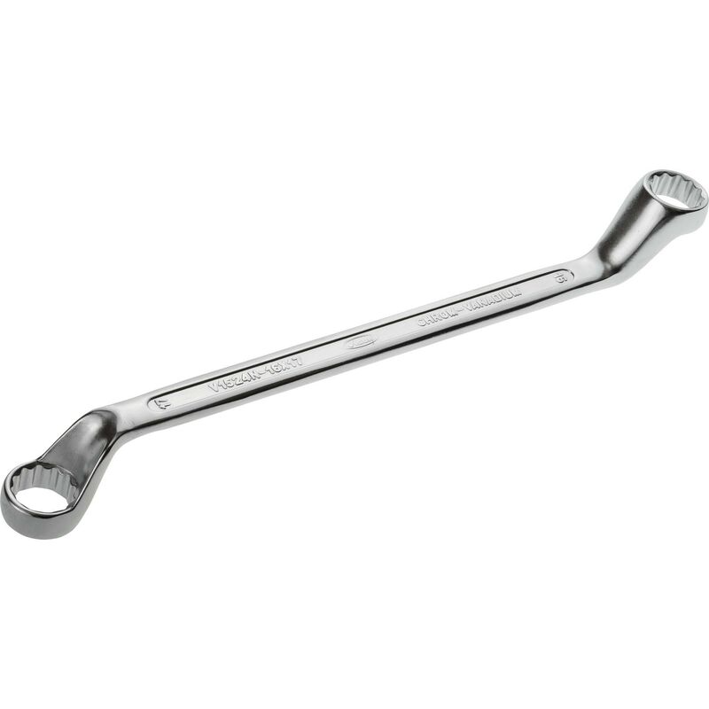 foto del prodotto vigor double box end wrench v1524n 16x17 profilo a doppio esagono esterno size 16 x 17 mm
