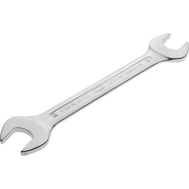 foto del prodotto vigor double open end wrench v1461n 20x22 profilo esagonale esterno size 20 x 22 mm