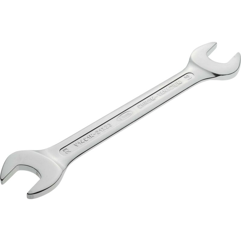 foto del prodotto vigor double open end wrench v1461n 21x23 profilo esagonale esterno size 21 x 23 mm