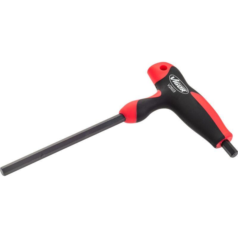 foto del prodotto vigor hexagon t handle screwdriver v2503 profilo esagonale interno size 8 mm
