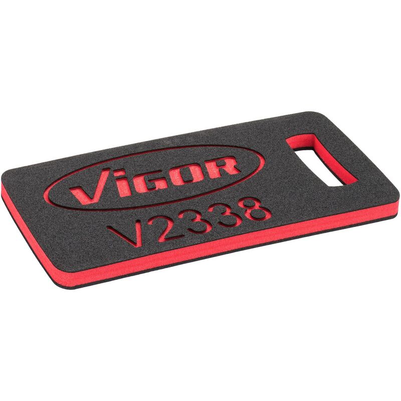 foto del prodotto vigor kneeling mat v2338 l x w x h 475 mm x 235 mm x 26 mm