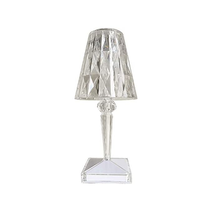 foto del prodotto vigor lampada da tavolo led gilda 140lm cristallo