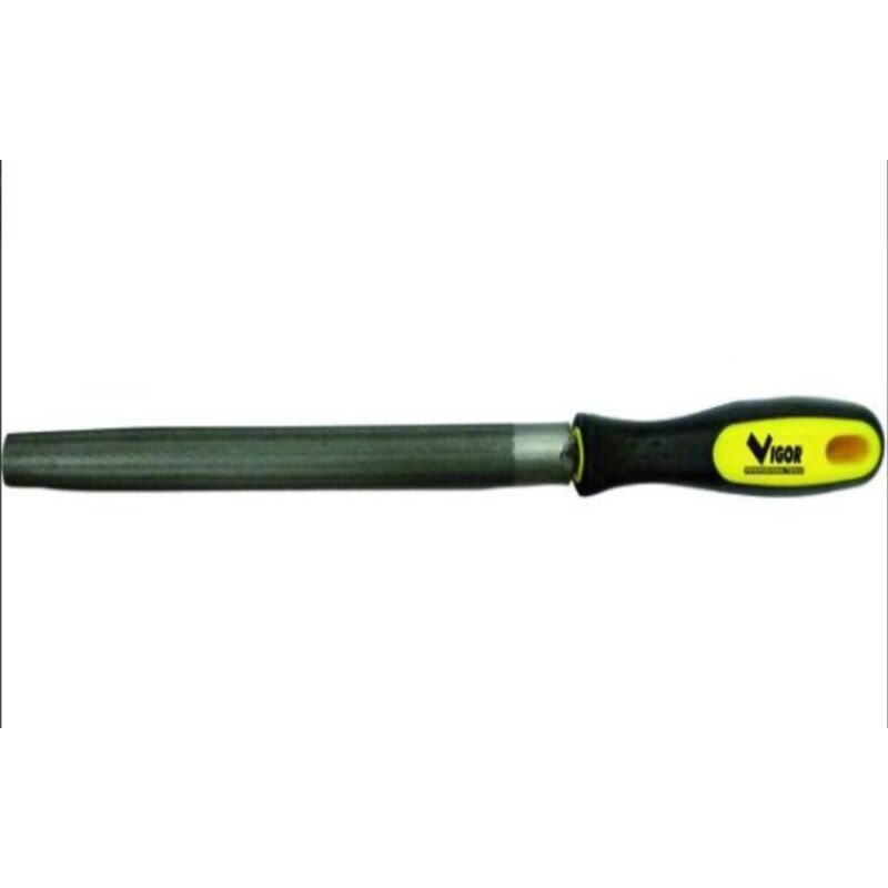 foto del prodotto vigor lima professionale 1 2 tonda 1 2 dolce con manico in pvc 6